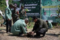 Bupati HST Pimpin Program Gerakan Rehabilitasi Hutan dan Lahan di Kecamatan Batang Alai Timur