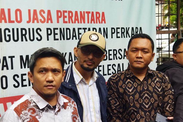 Andre Irawan saat ditemui di Pengadilan Agama Jakarta Selatan pada Selasa (6/12/2022). 