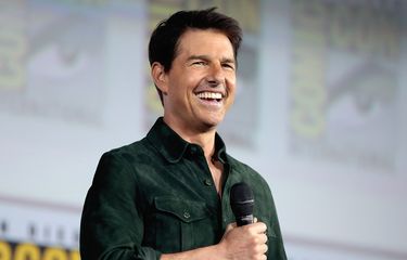 Aktor Tom Cruise saat menghadiri San Diego Comic Con International pada 2019.