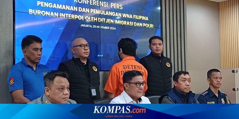 Imigrasi Akan Pulangkan Hector Aldwin Pantollana Buronan Interpol ke Filipina