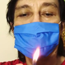 Cara Katon Bagaskara Uji Kelayakan Masker Kain untuk Cegah Corona