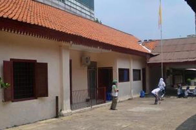 Halaman SMPN 14, Jatinegara, Jakarta Timur.