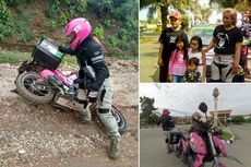 ”Kartini” Jelajah 4.500 Km Bersepedamotor Sendiri