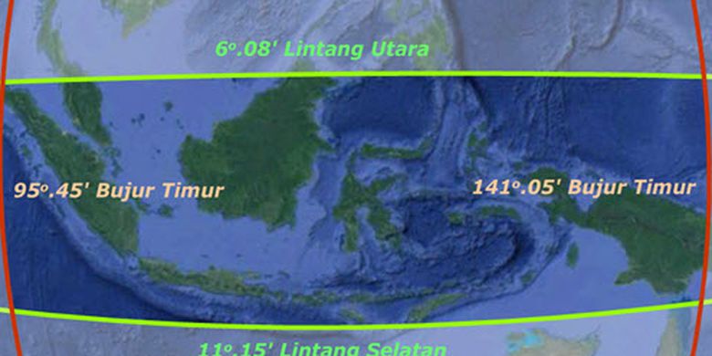 Secara geografis wilayah indonesia terletak di antara dua samudra yaitu