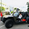Naiki Rantis Paspampres, Jokowi Sapa Masyarakat di Tarakan