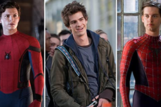 Tom Holland, Andrew Garfield, dan Tobey Maguire Reka Ulang Meme Ikonik Spider-Man: No Way Home
