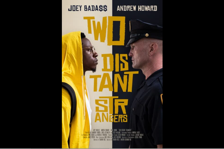 Foto Sinopsis Two Distant Strangers, Perjuangan Kartunis Bertemu Anjingnya