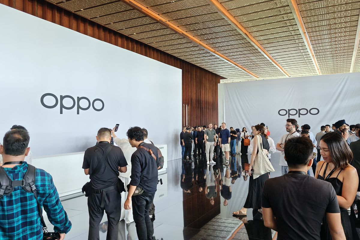 Suasana Peluncuran Global Oppo Find X8 Series di Bali