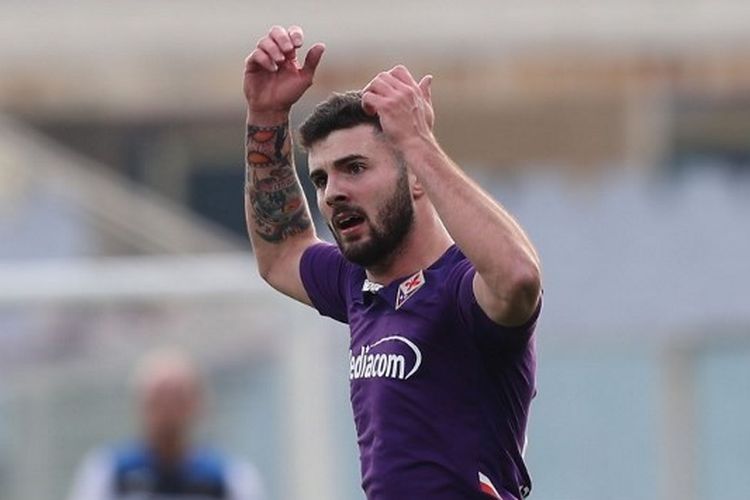 Striker Fiorentina, Patrick Cutrone. 