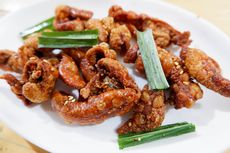 Resep Kulit Ayam ala India, Cauliflower Tandoori Chicken Skin