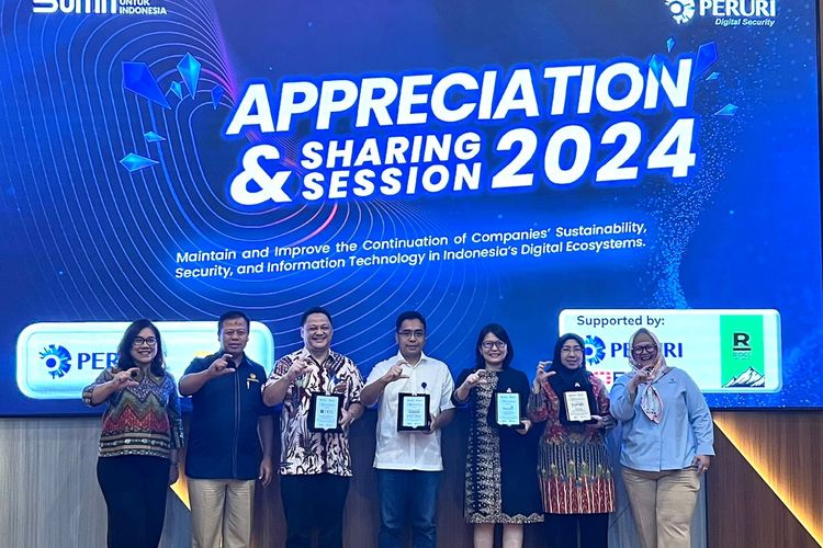 PDS menggelar acara ?Appreciation and Sharing Session 2024: Maintain and Improve the Continuation of Companies' Sustainability, Security, and Information Technology in Indonesia?s Digital Ecosystems? pada 7 Maret 2024 lalu.