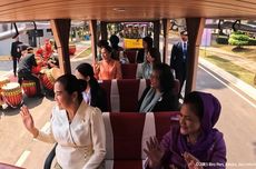 Iriana Jokowi Ajak Para Pendamping Pemimpin ASEAN ke TMII