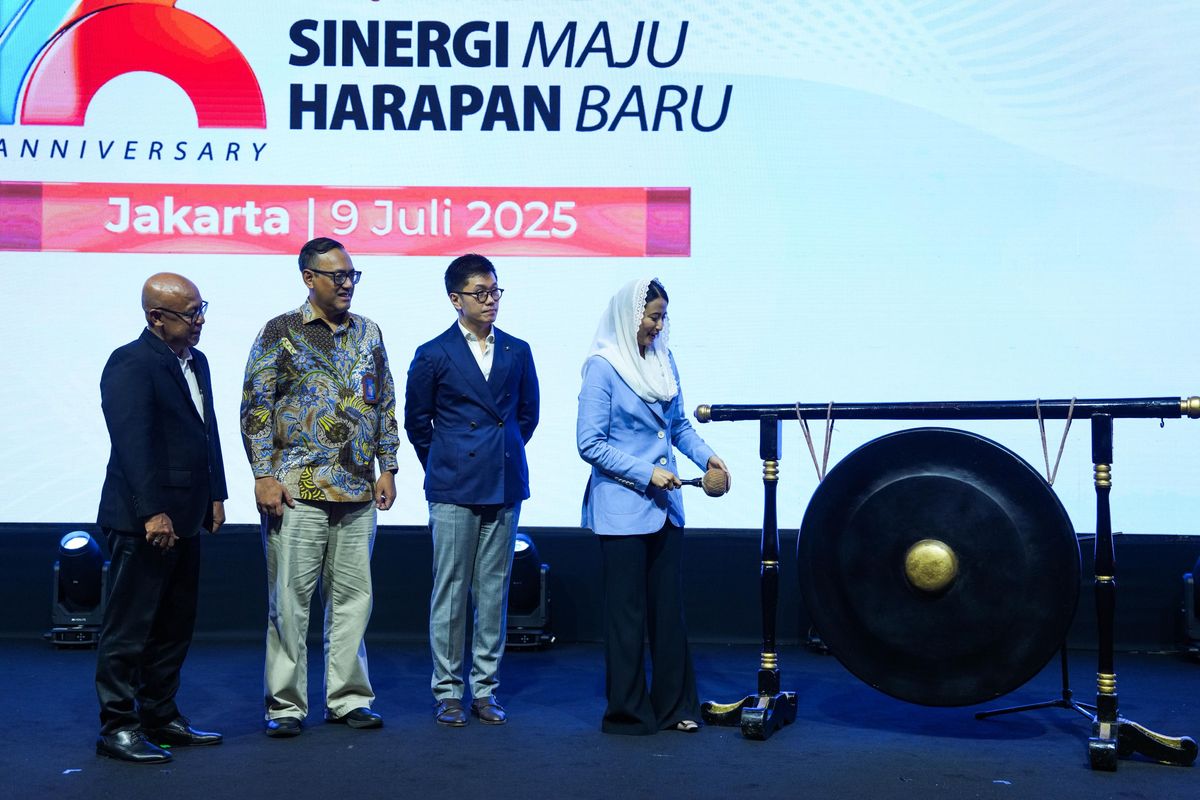 Wamendag, Dyah Roro Esty Widya Putri, meresmikan pasar sertifikat EBT, Rabu (9/7/2025). 