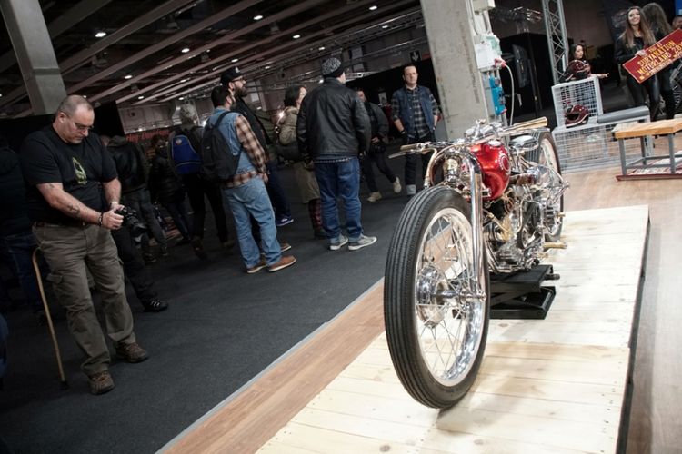 Motor kustom Indonesia mulai curi perhatian di Verona