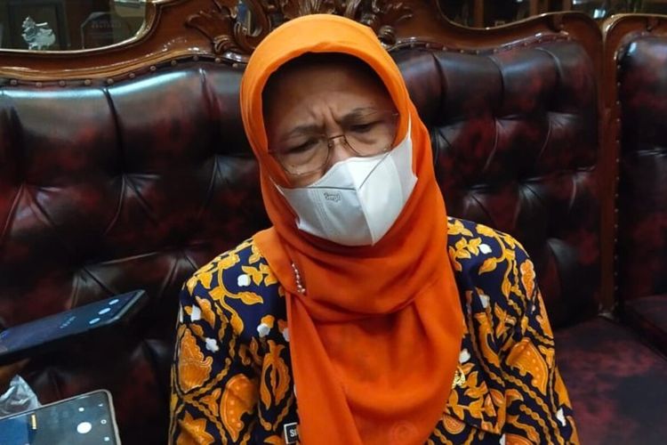 Kepala Dinas Kesehatan (Kadinkes) Solo Siti Wahyuningsih di Solo, Jawa Tengah, Selasa (19/7/2022).