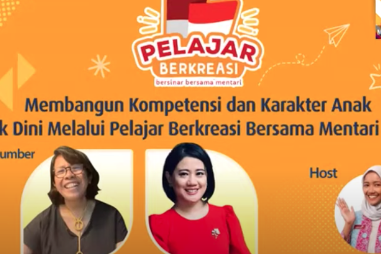 Forum wicara daring bertajuk Membangun Kompetensi dan Karakter Anak Sejak Dini yang digelar Mentari Group (17/4/2021), Natalian menyebut kondisi pandemi membuat tantangan justru semakin bertambah.