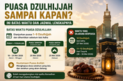 Puasa Dzulhijjah Sampai Kapan? Ini Batas Waktu dan Jadwal Lengkapnya