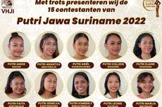 Putri Jawa Suriname 2022 Digelar, Semua Peserta Keturunan Indonesia