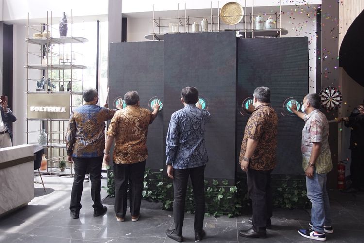 Meski pembangunan Soltera Suites baru mencapai 50 persen dari keseluruhan pembangunan, progresnya menunjukkan hasil yang sangat baik dan memuaskan