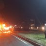 Kecelakaan di Jalur Pantura Subang, Mobil Pikap Terbakar, 4 Orang Tewas