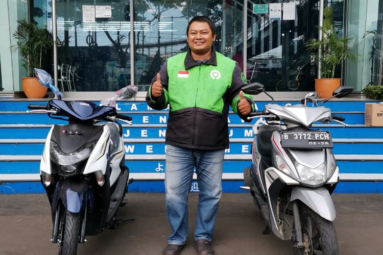 Yamaha mengadakan Program Tukar Motor Gratis untuk 10 driver Grab terpilih yang berdomisili di Jakarta.