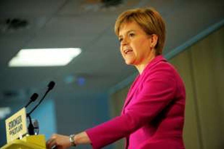 Menteri Utama Skotlandia, Nicola Sturgeon.