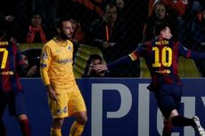 Messi Cetak Rekor Lagi, Barcelona Hajar APOEL 4-0