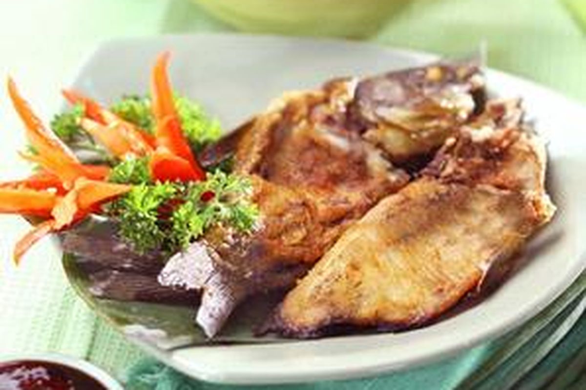 Bakar Ikan Mas Sambal Jahe