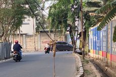 Kabel Menjuntai di Papanggo Jakut, Ketinggiannya Cuma 1 Meter dari Tanah