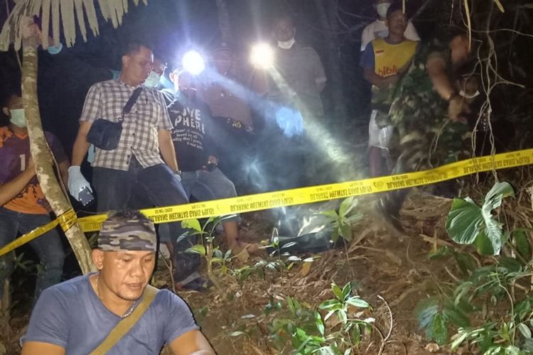 Proses pengambilan jasad balita di sebuah bukit di Dusun I, Desa Ponco Warno, Kecamatan Salapian, Langkat, pelaku adalah ayah tirinya hinga polisi masih mendalami keterlibatan ibu kandungnya.