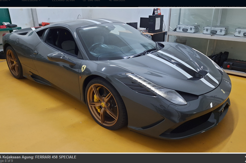 Kejagung Lelang Online Ferrari 458 Speciale Rp 10 Miliar, Minat?