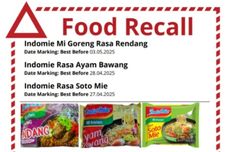 4 Produk Indomie Ditarik dari Australia, Indofood Pastikan Bukan dari Distributor Resmi