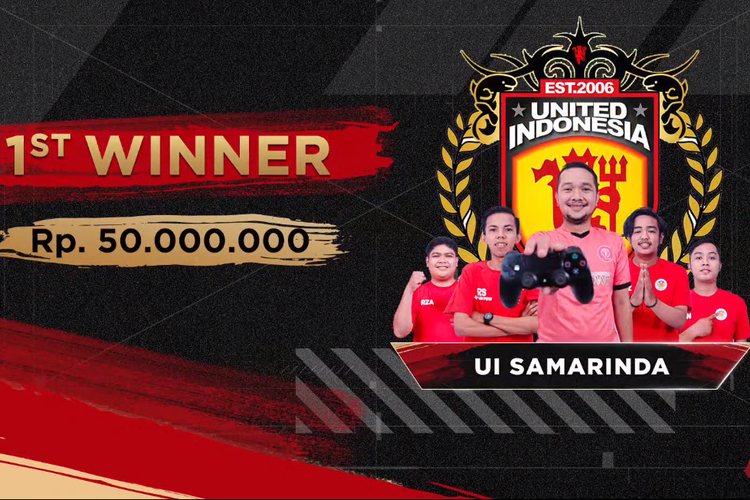 Dalam final eFootball Pro Evolution Soccer (PES) yang digelar pada hari pertama, UI Samarinda sukses menjadi kampiun.