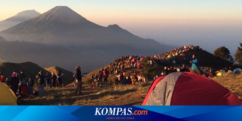 Gunung Prau Akan Uji Coba Dibuka Simak Syarat Dan Ketentuannya