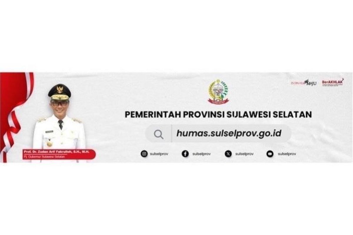 Pj Gubernur Sulsel Prof Zudan Arif Fakrulloh.