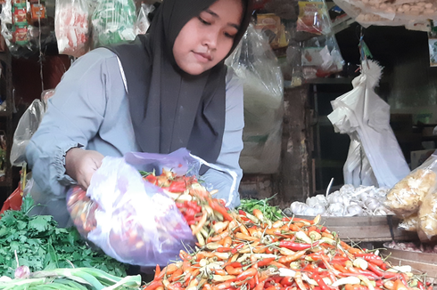 Harga Cabai Rawit Merah di Pasar Baru Lumajang Tembus Rp 80.000 Per Kilogram 