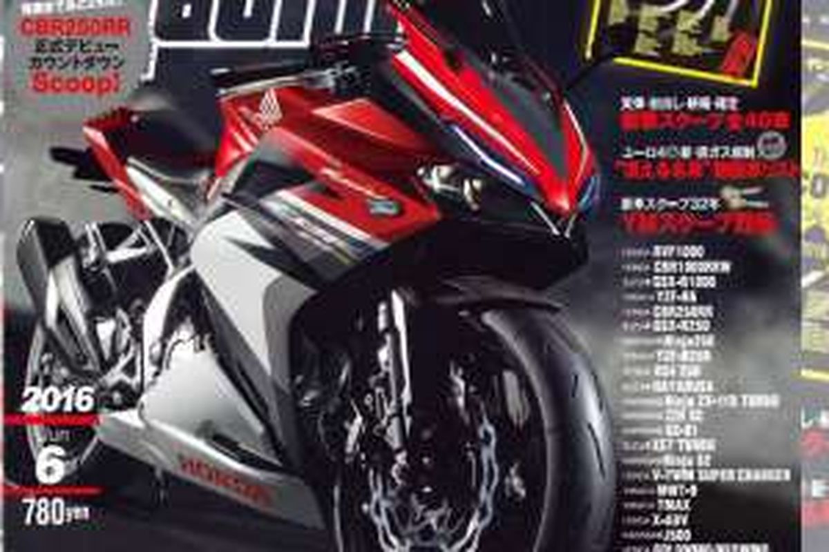 Tampang Honda CBR250RR versi Young Machine