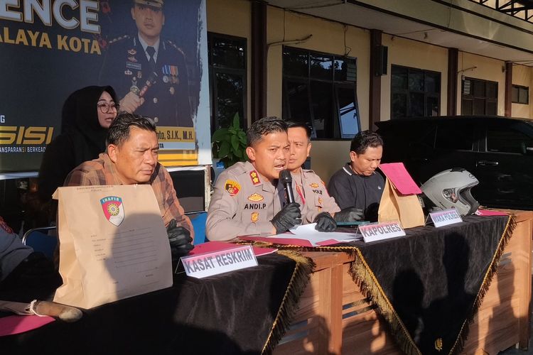 Pencuri di Tasikmalaya Sabet Parang Usai Tepergok, 2 Warga Terluka, Pelaku Ditangkap