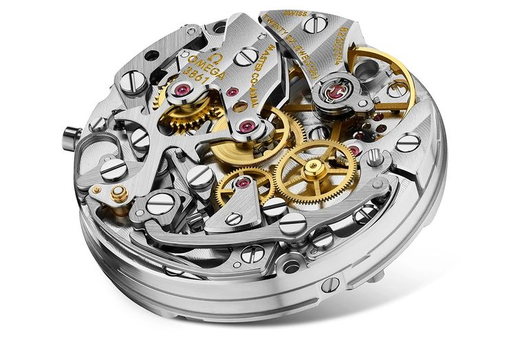 Penggerak chronograph pada jam tangan Omega