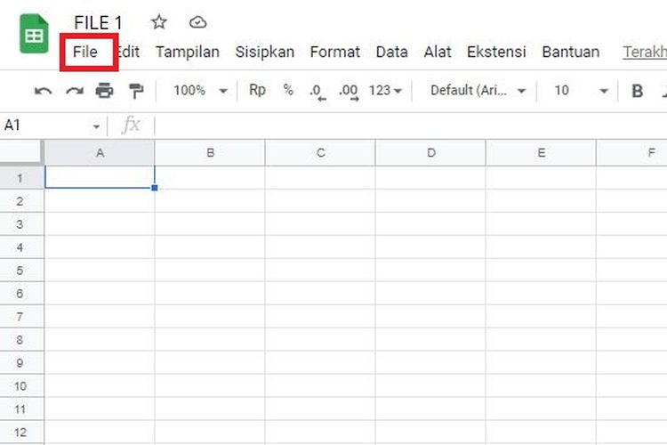 Cara Mengubah Google Sheets ke Microsoft Excel