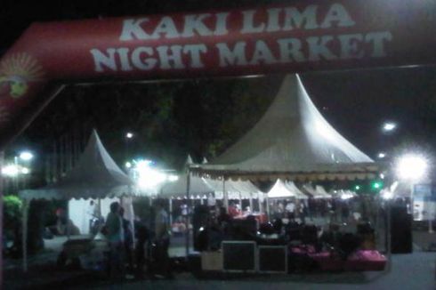APBDP Rampung, Kaki Lima Night Market Pakai Dana APBD 