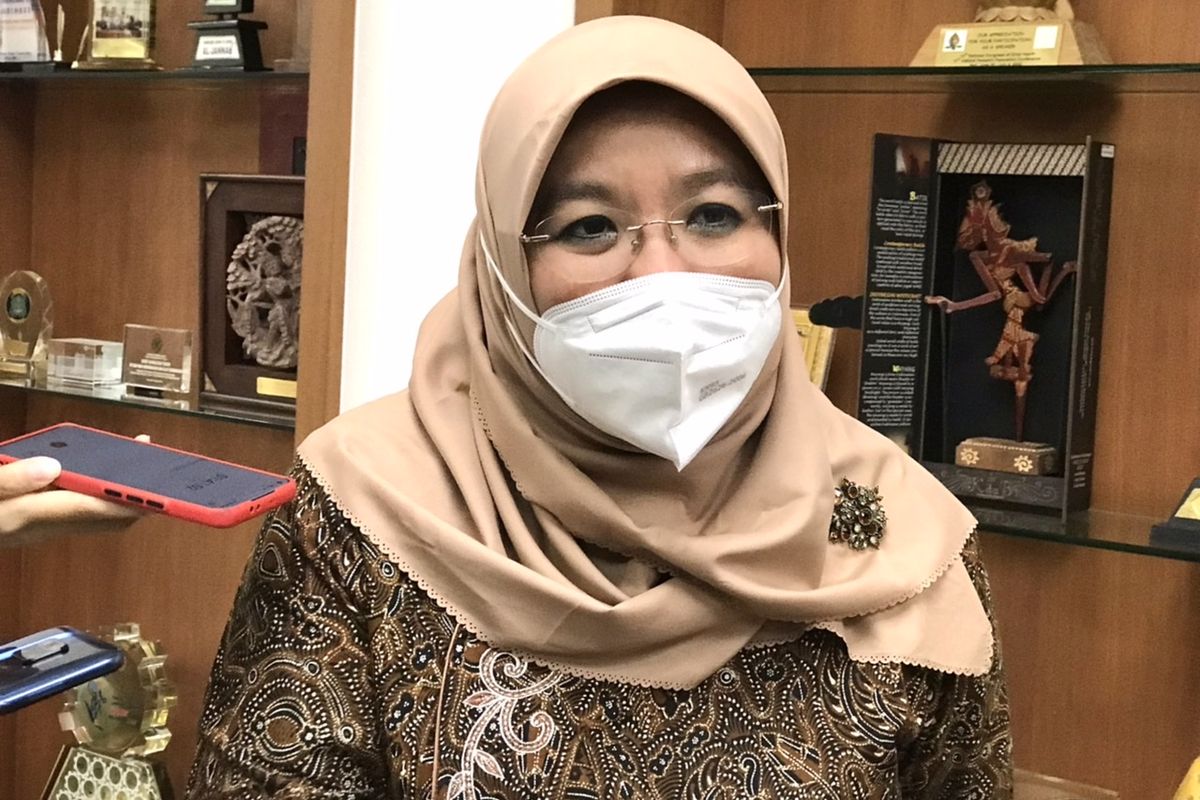 Head of the Health Ministry's communication and public service bureau Siti Nadia Tarmizi. 