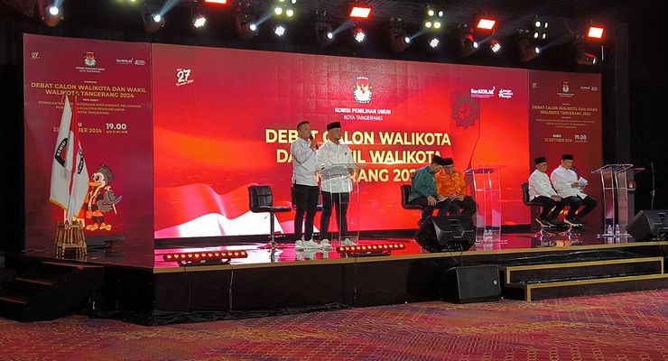 Faldo-Fadlin Ungkap Visi dan Misi dalam Debat Pilkada Kota Tangerang