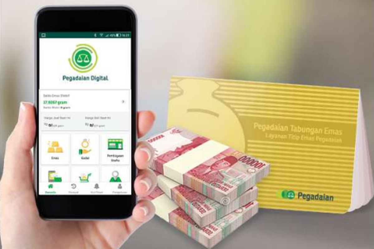 Cara buka Tabungan Emas Pegadaian secara online. Tabungan Emas Pegadaian. Cara membuka Tabungan Emas Pegadaian melalui aplikasi Pegadaian Digital.