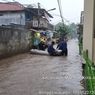 Cipinang Melayu Banjir dengan Ketinggian 75 Sentimeter Senin Sore
