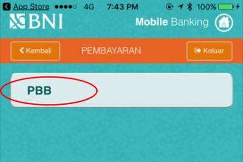 Cara Bayar PBB di BNI, Bisa via ATM, SMS dan Mobile Banking BNI