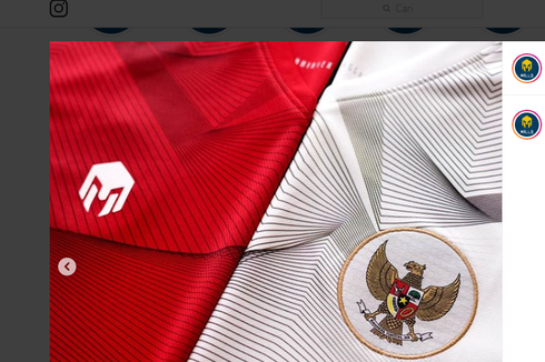 Penampakan Desain Jersey Latihan Timnas Indonesia dari MILLS Sports