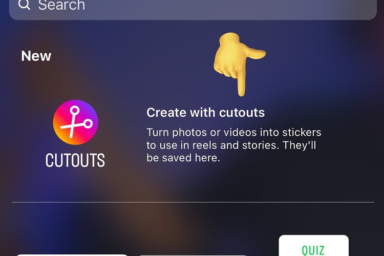 Dengan fitur Cutouts Instagram, pengguna kini bisa membuat stiker dari video
