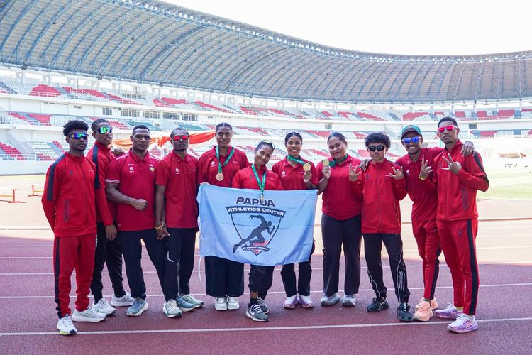 Kejurda Atletik Jateng Open 2026, Papua Athletics Center Raih Empat Emas