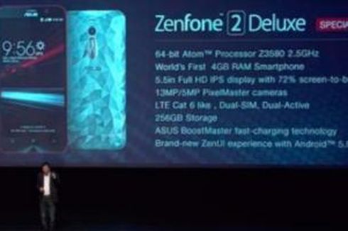 Asus Luncurkan Zenfone 2 Versi 256 GB